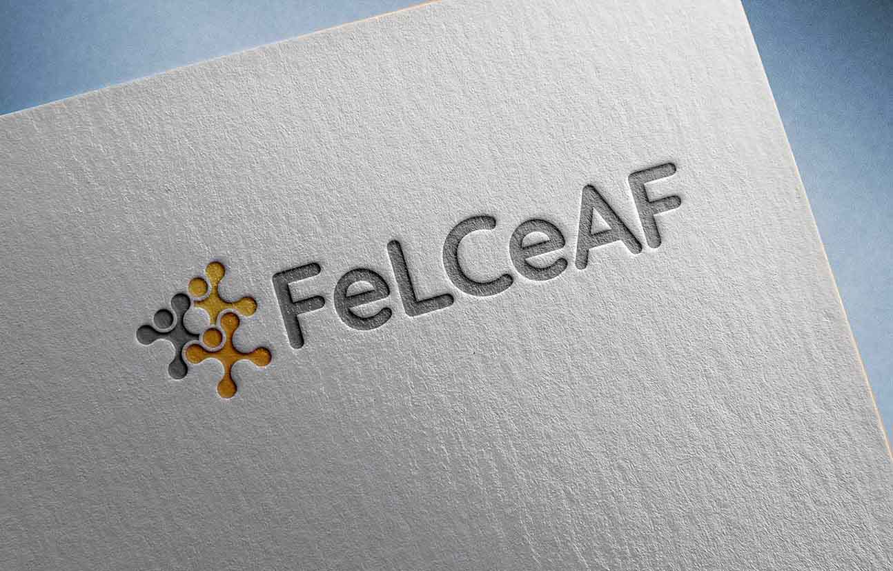 Mockup del logo di FeLCeAF